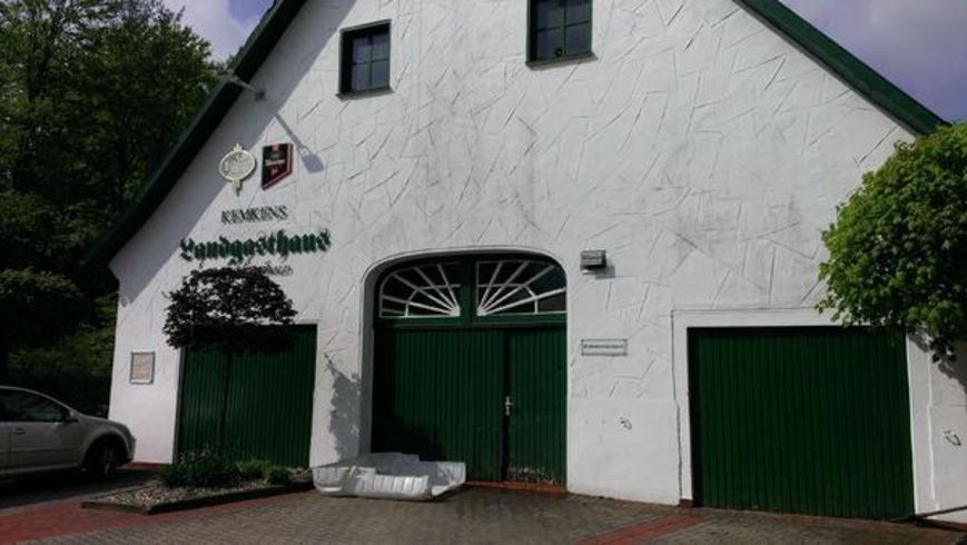 Ein Bild des Gasthauses von außen